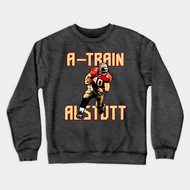 Bucs A-Train Mike Alstott 40 Crewneck Sweatshirt by Gamers Gear